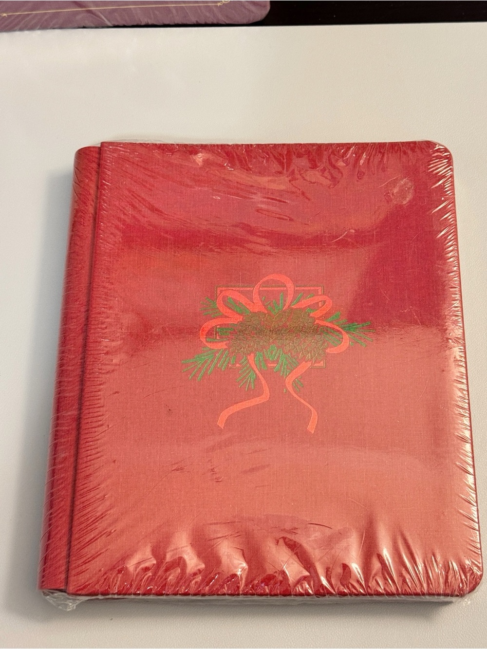 Creative Memories 8x10 LE Holiday 1997 Scrapbook Album w/Pages + Protectors